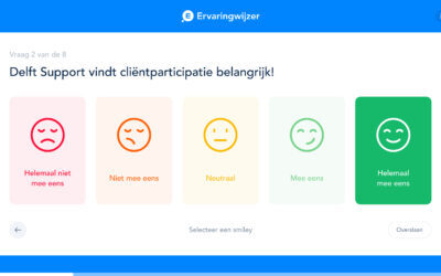 Nieuw cliëntervaringsonderzoek: cliënt vaker aan het woord